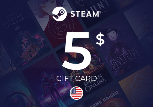 $5 Steam Gift Card